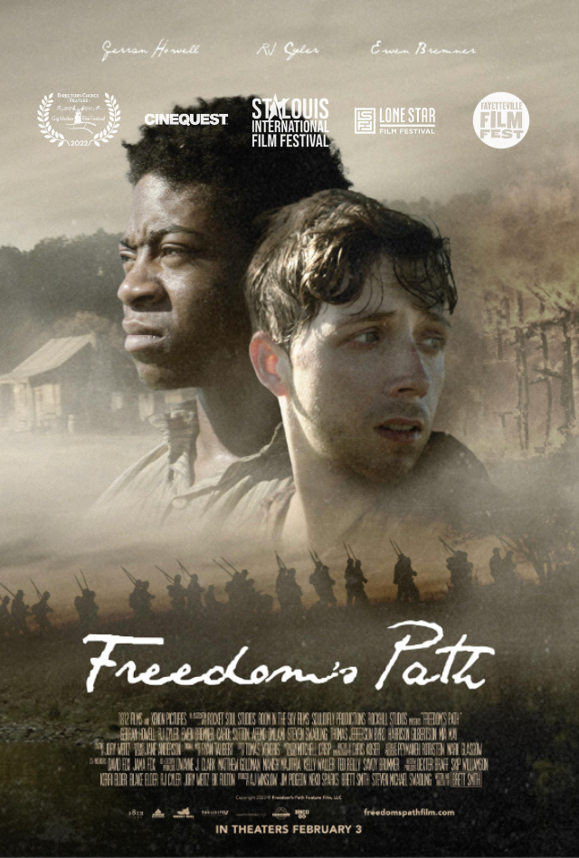 Dark poster with the title “All the Birds Have Flown South” above a smoky house and rising birds.