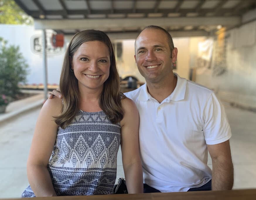 Otto and Kate Verhulst, owners of Casa El Nida, Vacation Home in Las Gaviotas