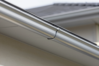 New gutter installation