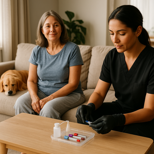 mobile lab services provided by optivena mobile phlebotomy in phoenix, az