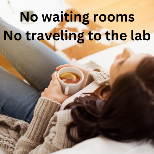 convenient at home blood draw service from optivena mobile phlebotomy