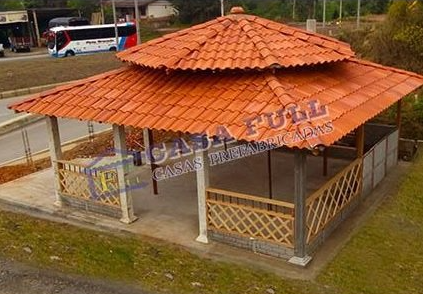 kiosco doble techo