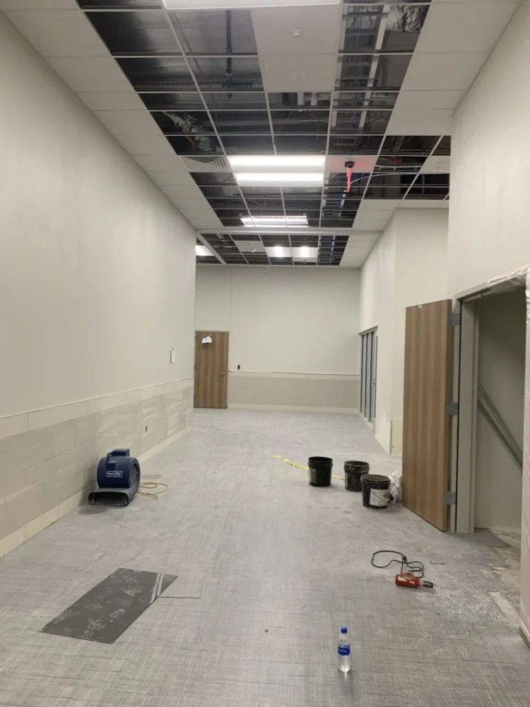 Commercial wall painting completed for a local Fort Worth business
