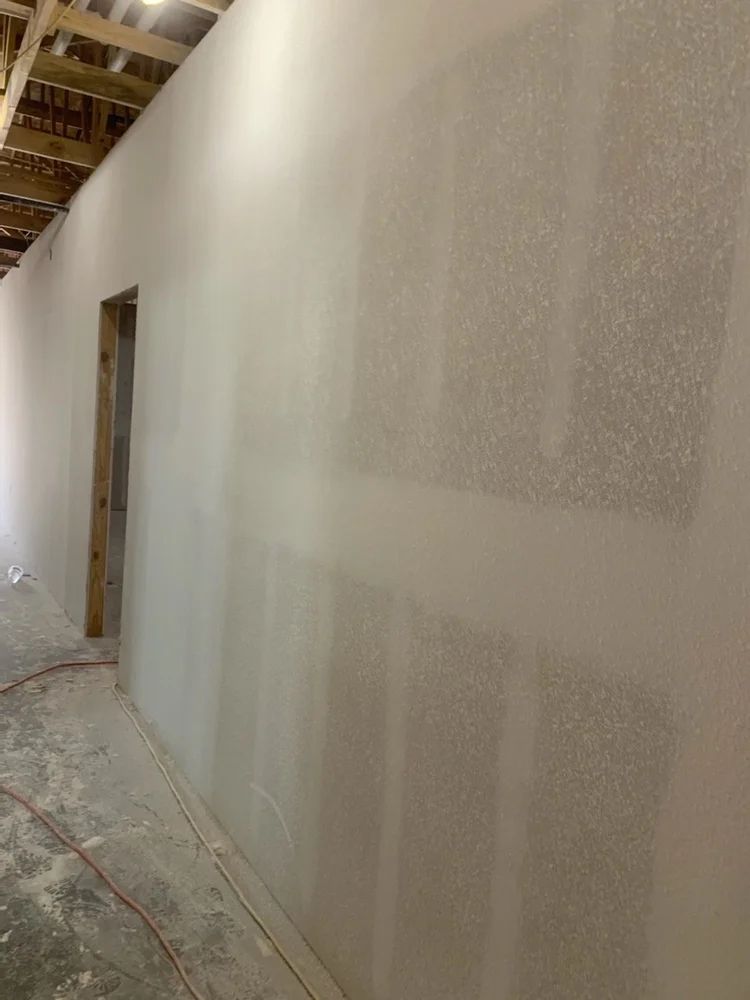 Commercial interior painting project completed for a local business
