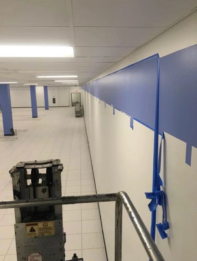 Professional painting renovation project by Omni Painting Renovations