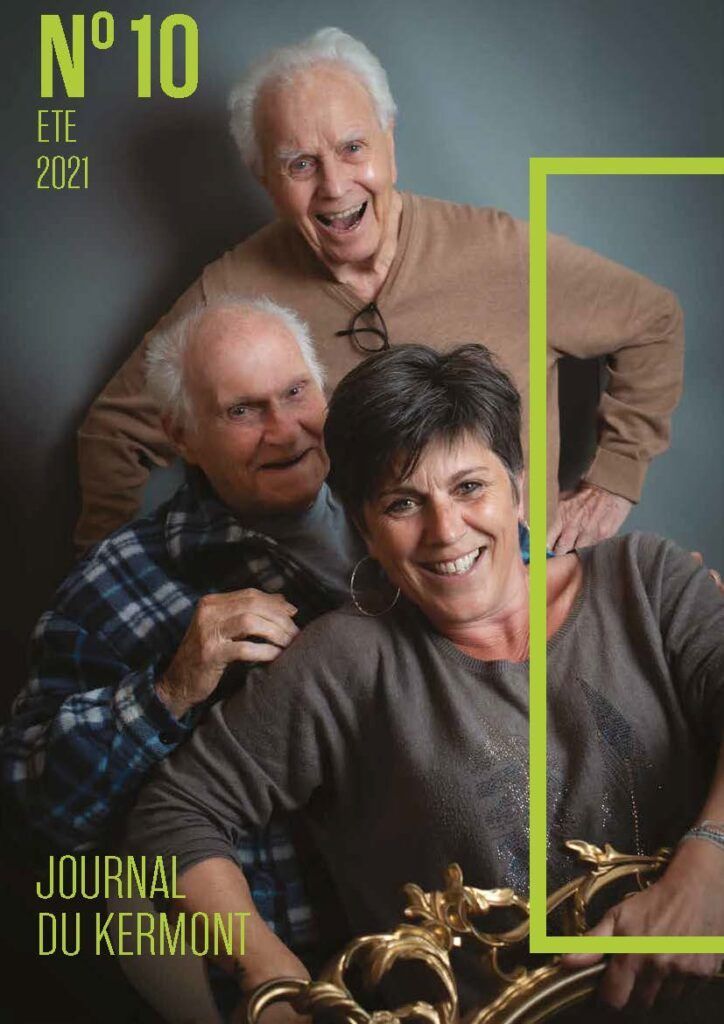La page de couverture du Journal du Kermont édition été 2021.
