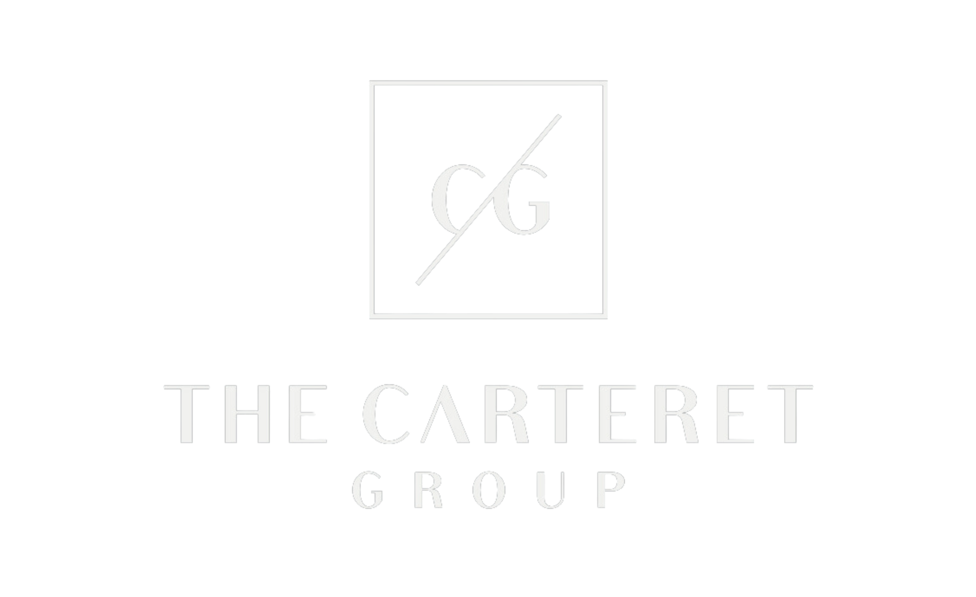 Faint white logos for The Carteret Group and eXp Realty Luxury on a white background