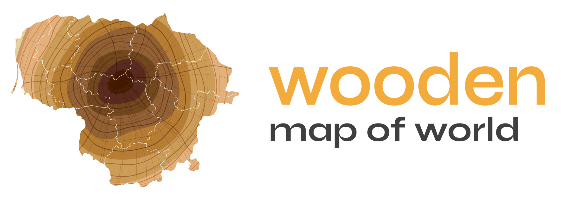 Wood World Maps 3D Wooden Map USA Wooden Map Push / Flag Pins