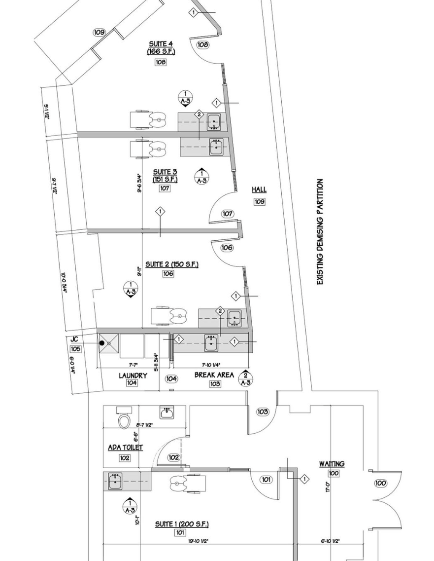 a black and white floor plan of a house .