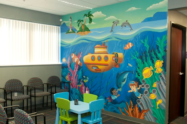 Interior of Pediatric Care Corner waiting room
