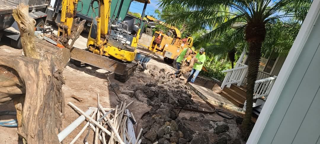 landscaping machinery