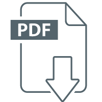 PDF document icon with download arrow.