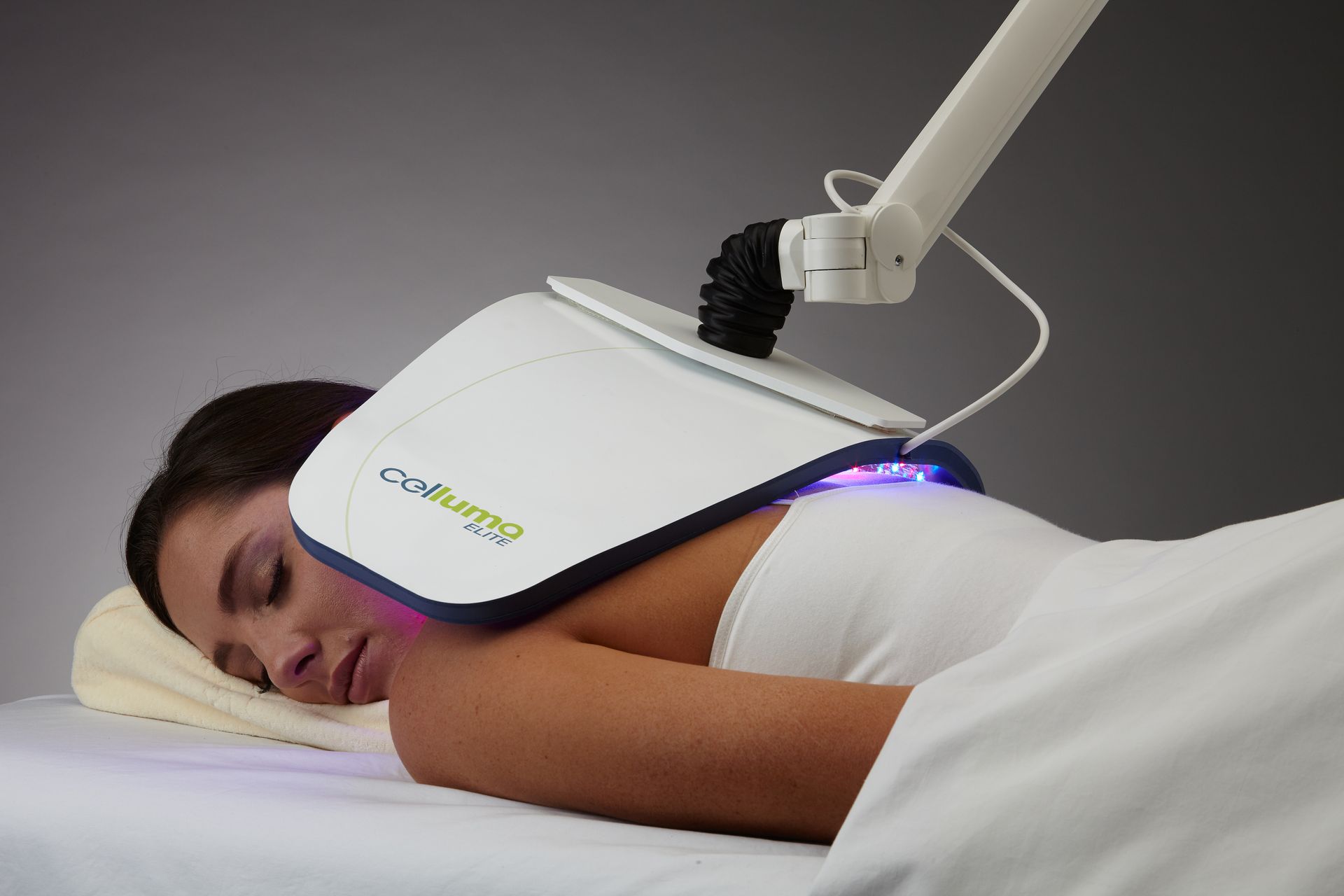 Celluma treatment on woman