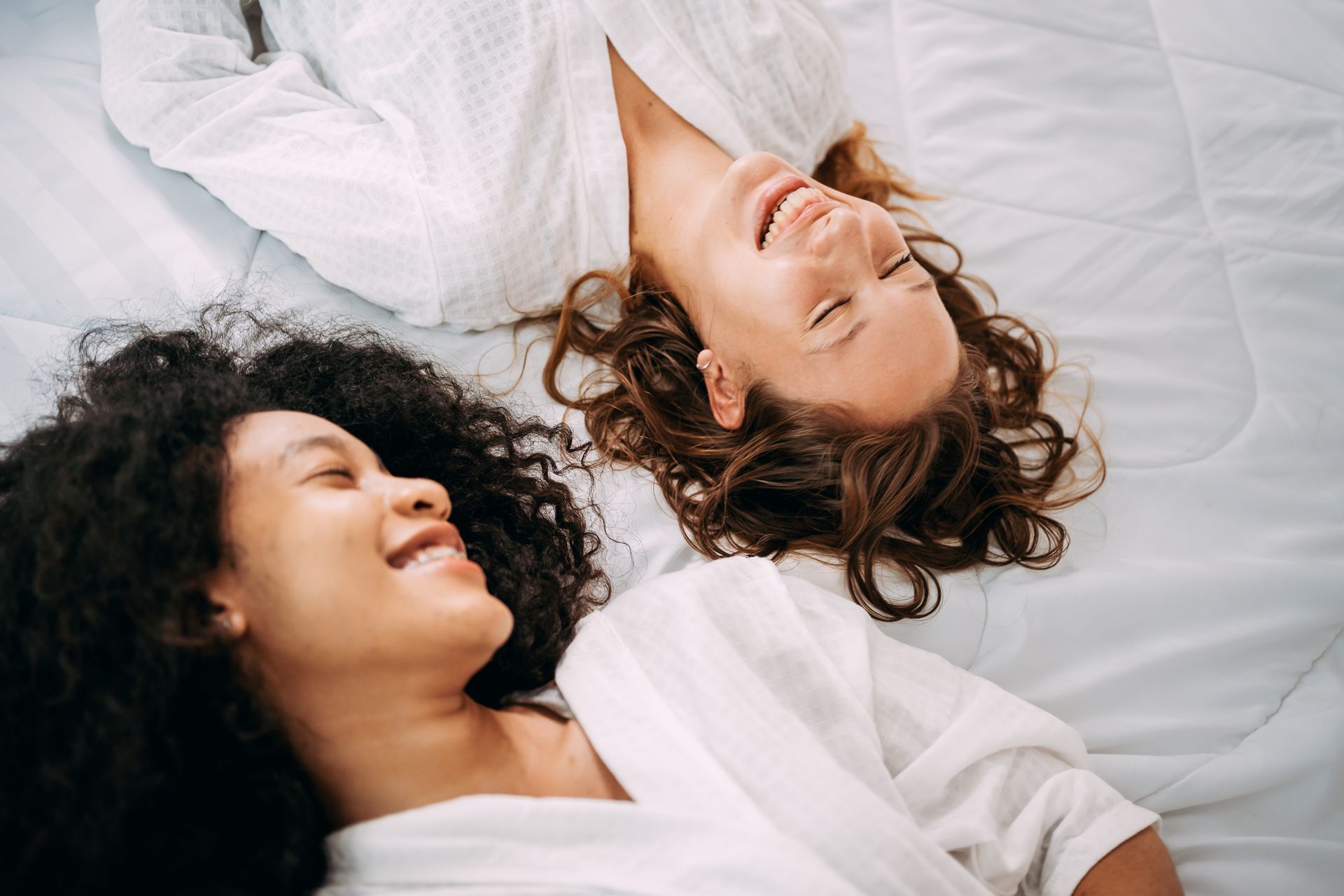 Smiling women