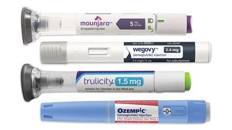 Lose weight with GLP- 1 Medications Wegovy, Ozemic, Zepbound, Mounjaro