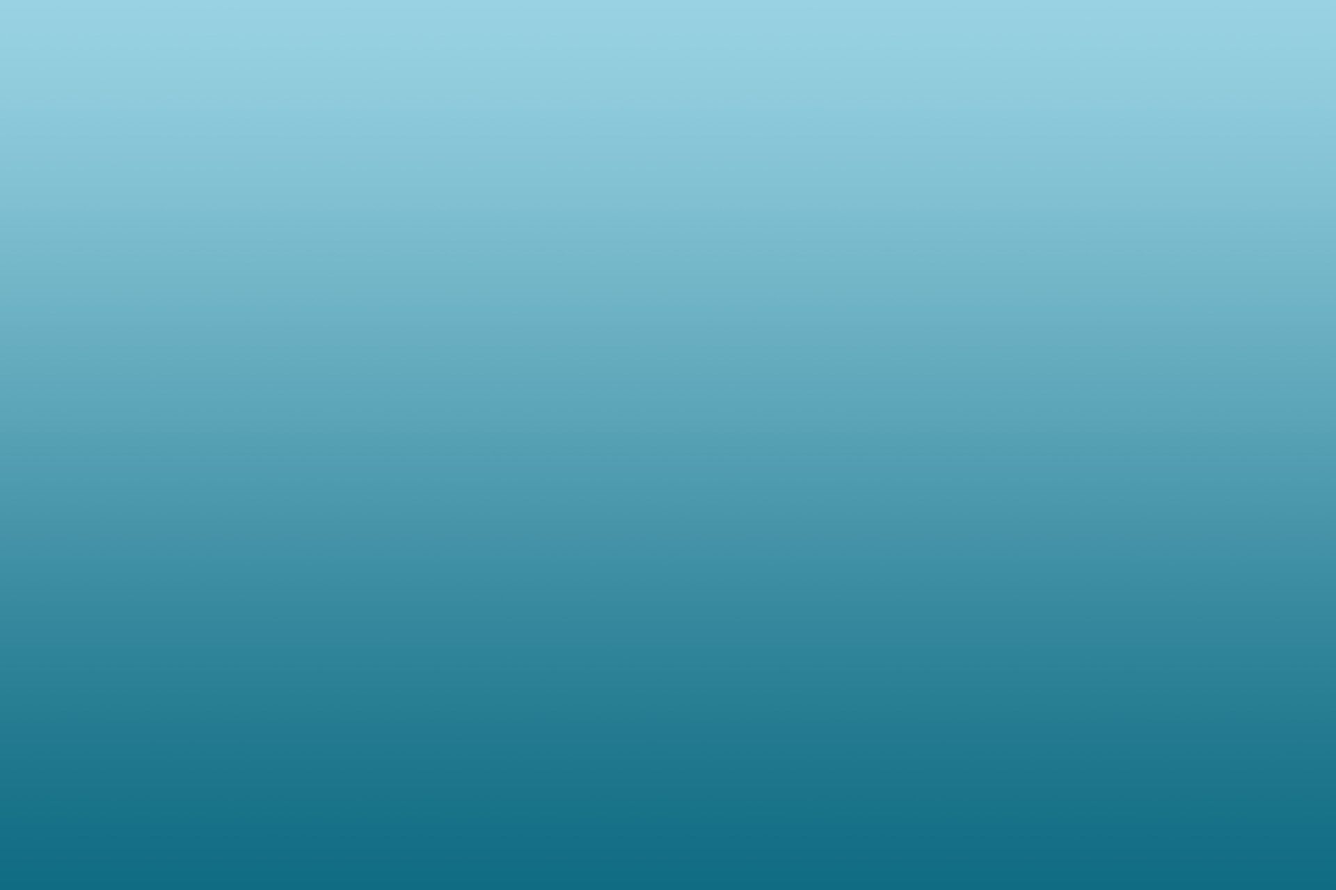 Blue gradient background fading from light sky blue to teal at the bottom