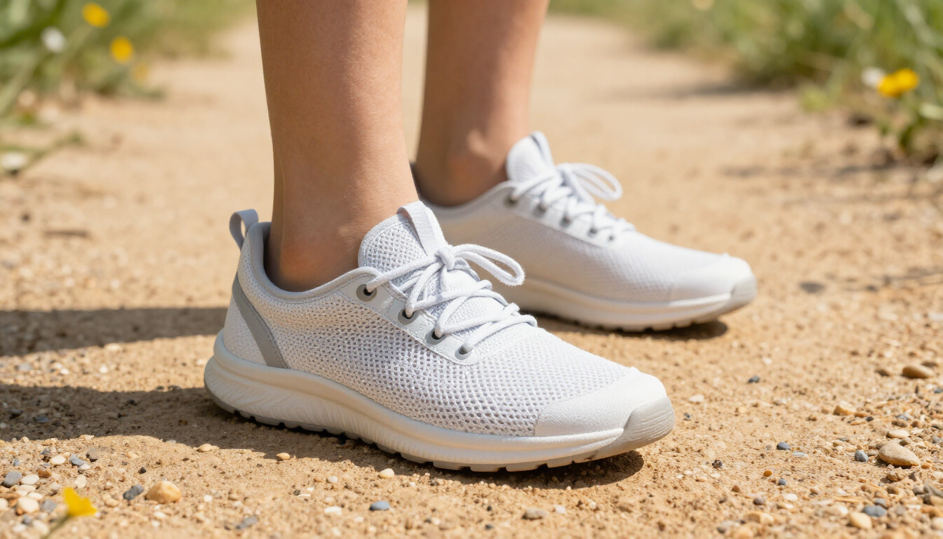 Summer Footwear and Activity