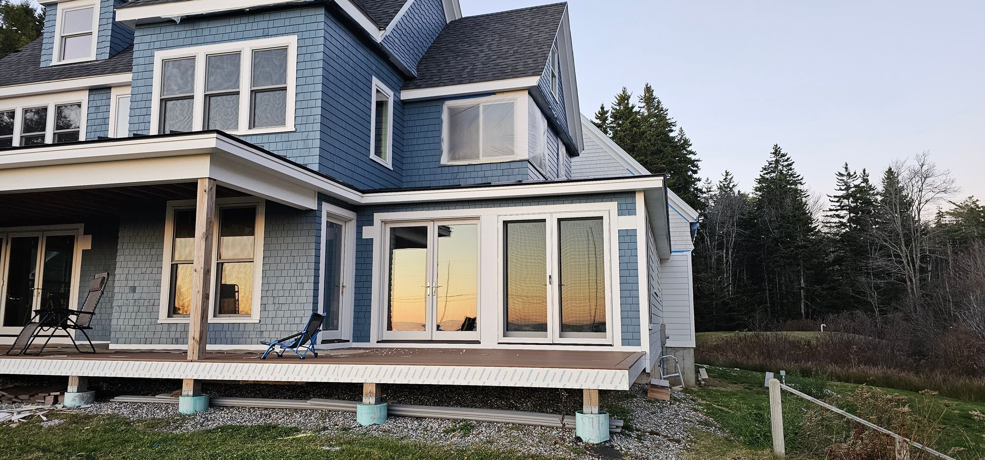 Home Renovations - Exterior - Southport, Maine