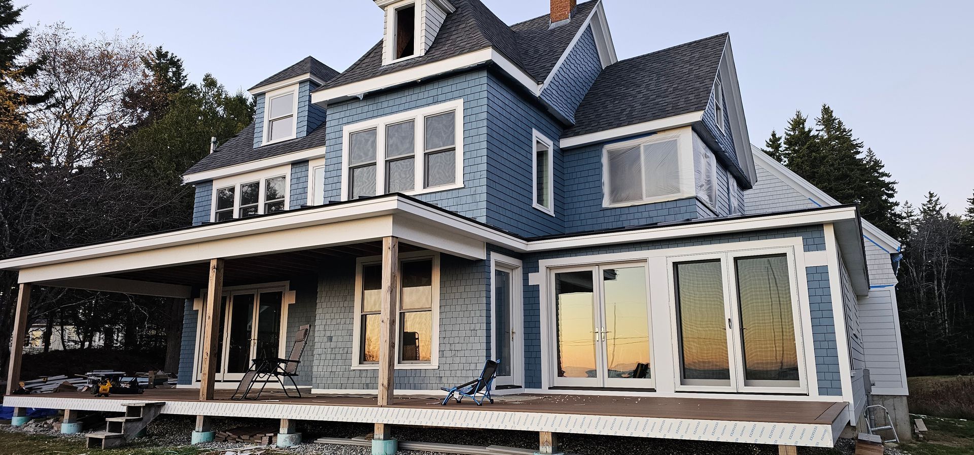 Home Renovations - Exterior - Southport, Maine