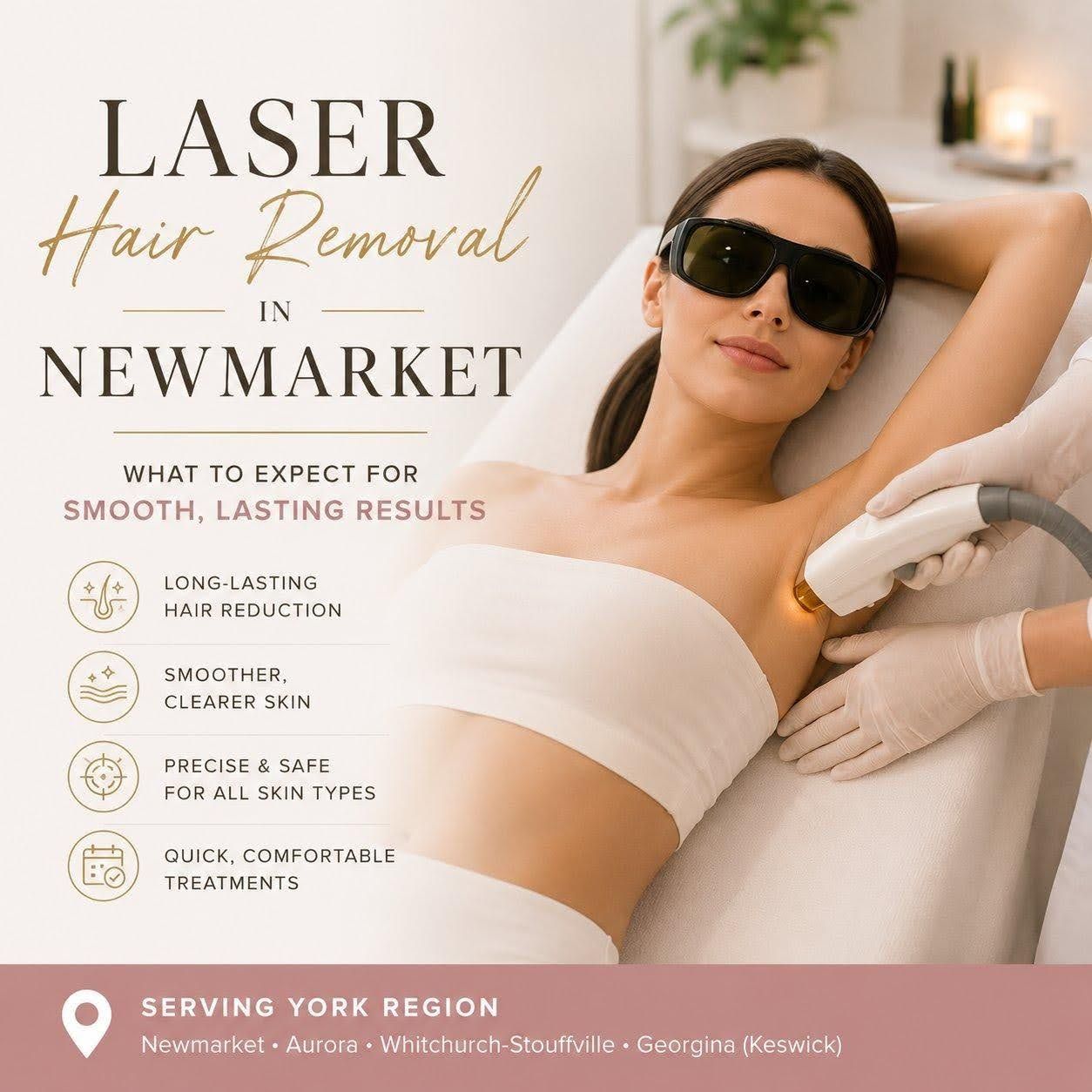Laser hair removal in Newmarket — what to expect for smooth, lasting results