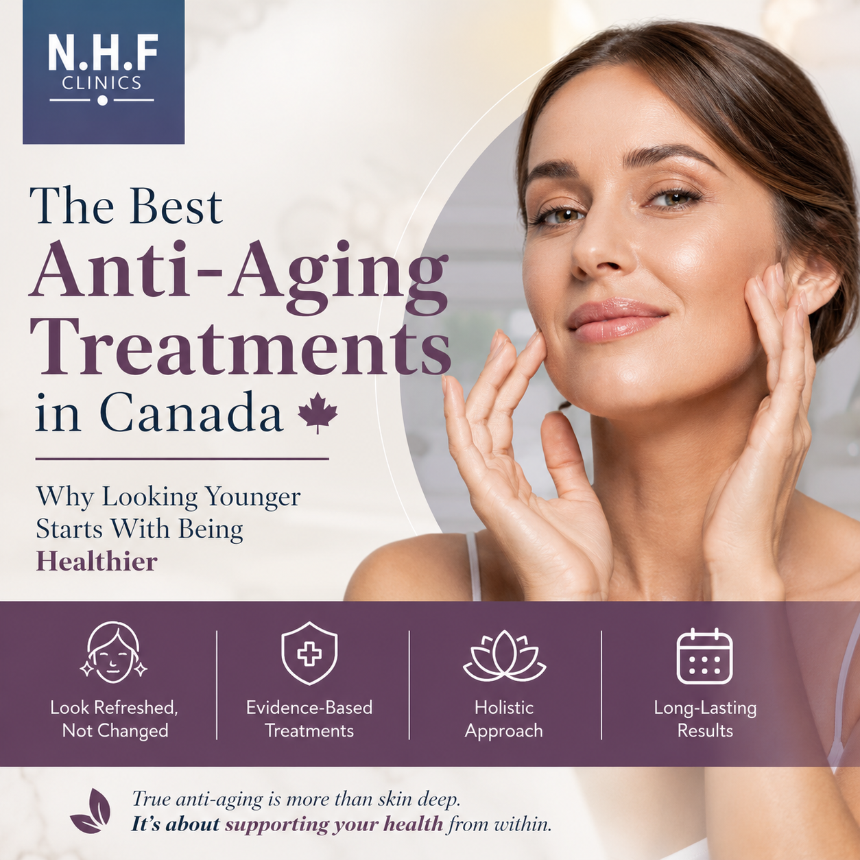 Best anti-aging treatments — a whole-health approach to looking and feeling younger at N.H.F Clinics