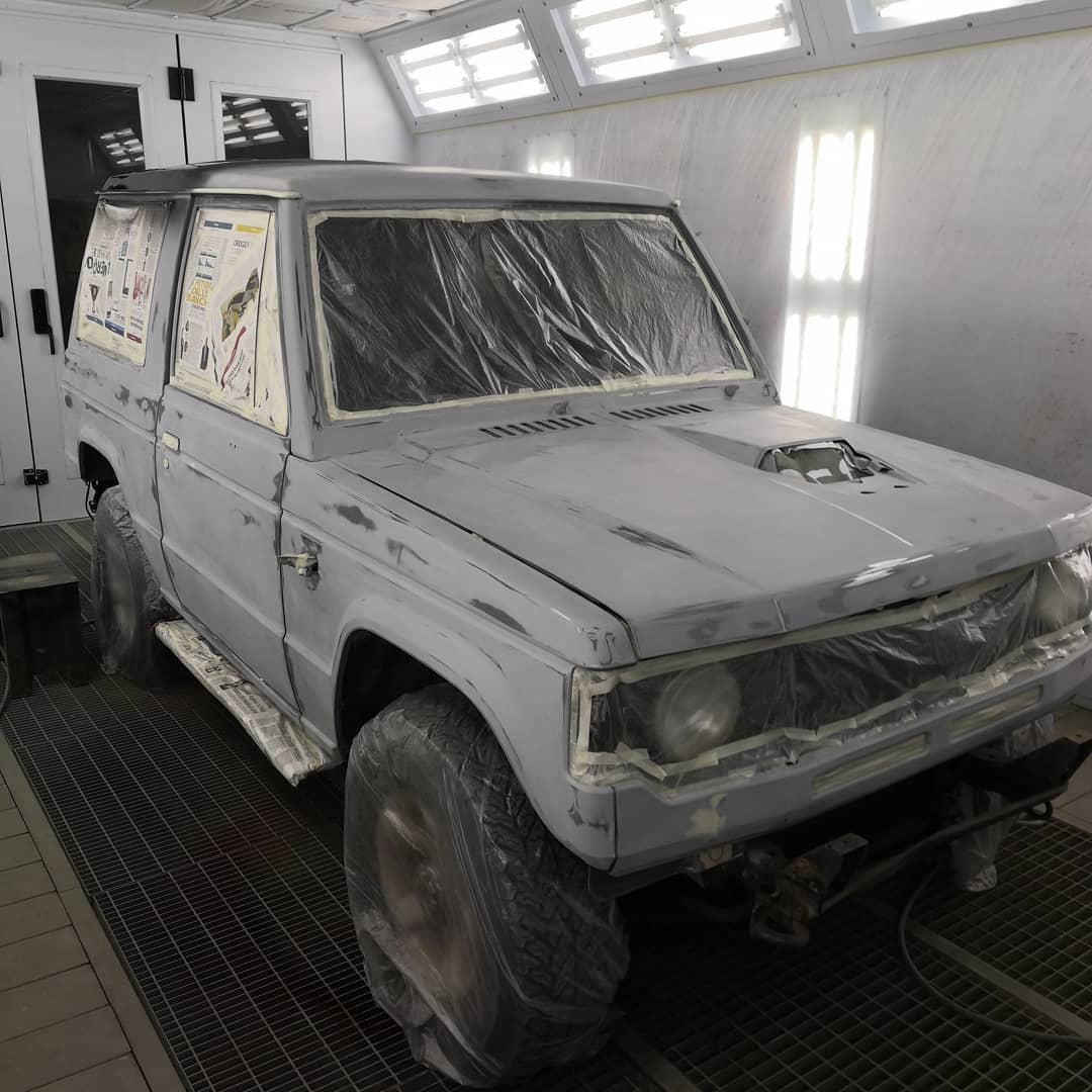 verniciatura Jeep