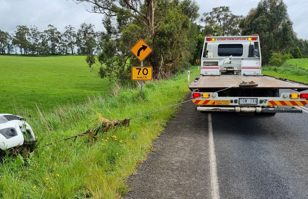Accident Towing — Warragul, VIC — Accident Towing Gippsland