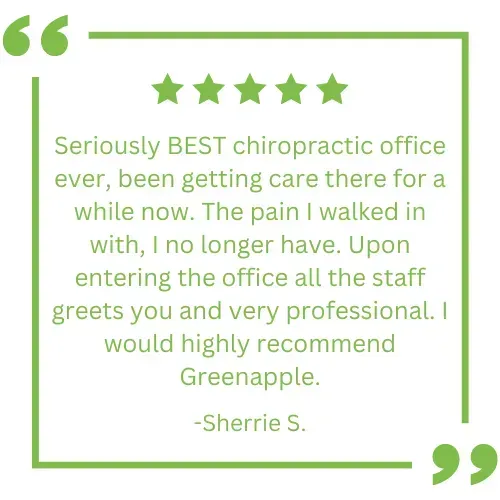 Sherrie's Review — Charlotte, NC  — Greenapple Sports & Wellness