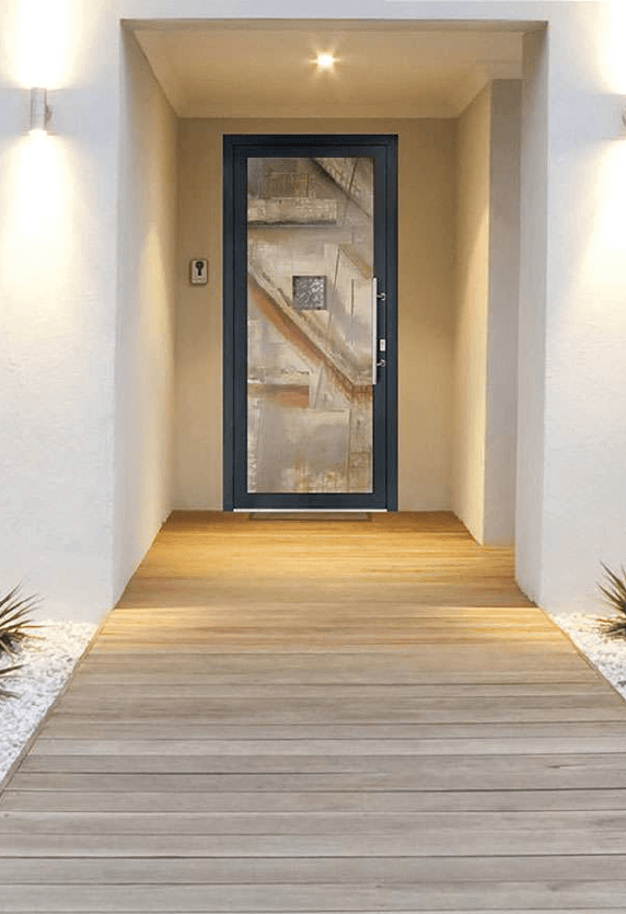 Porte d'entrée design et authentique Verrissima - Trihome menuiseries