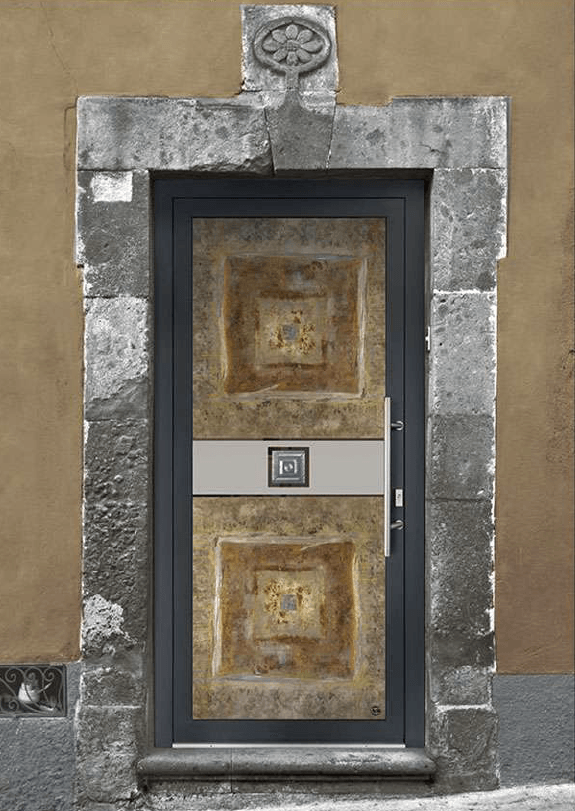 Porte d'entrée authentique Verrissima - Trihome menuiseries