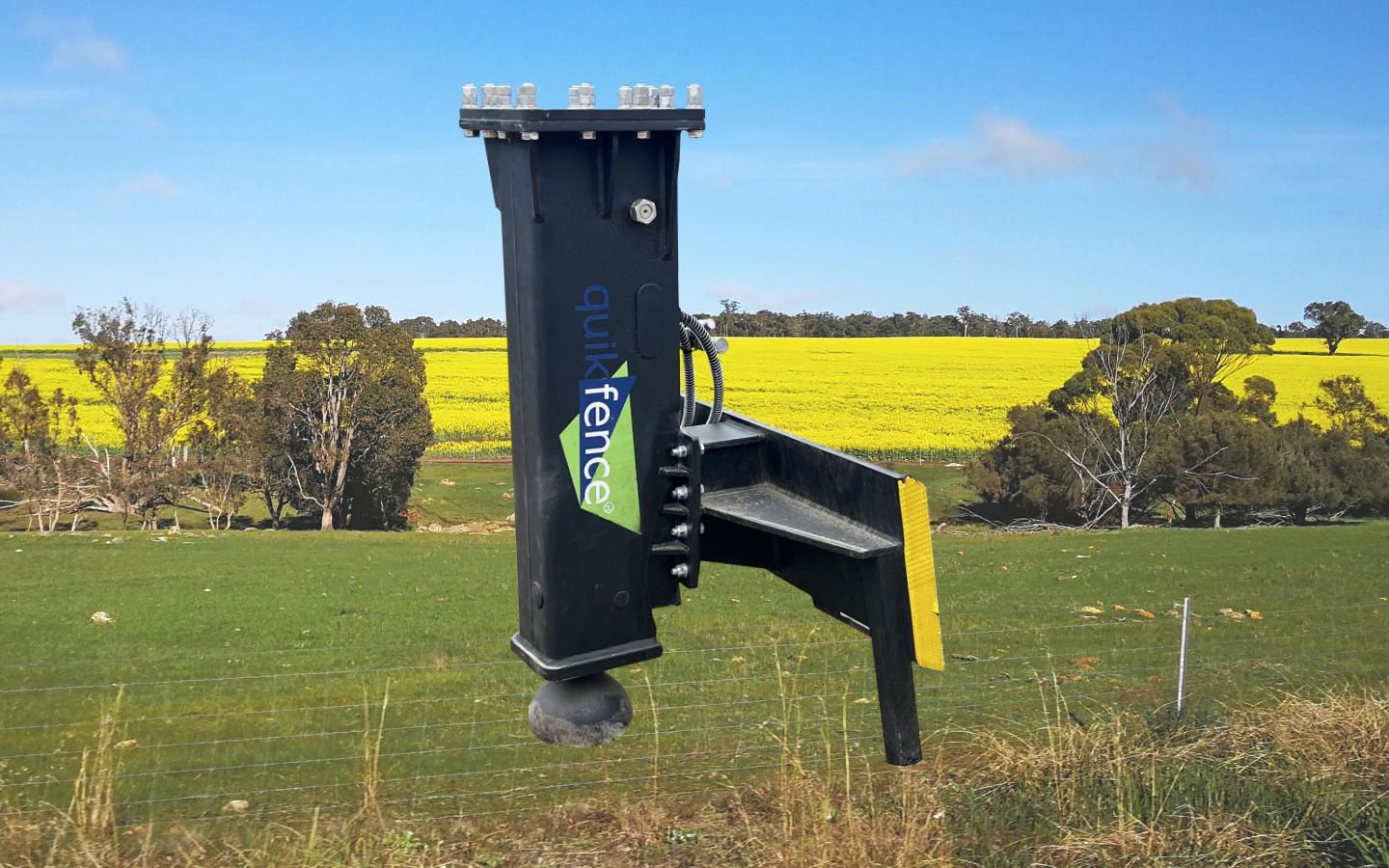 Post Installer Machine Rural & Agricultural Fencing Machine Suppliers | QuikFence