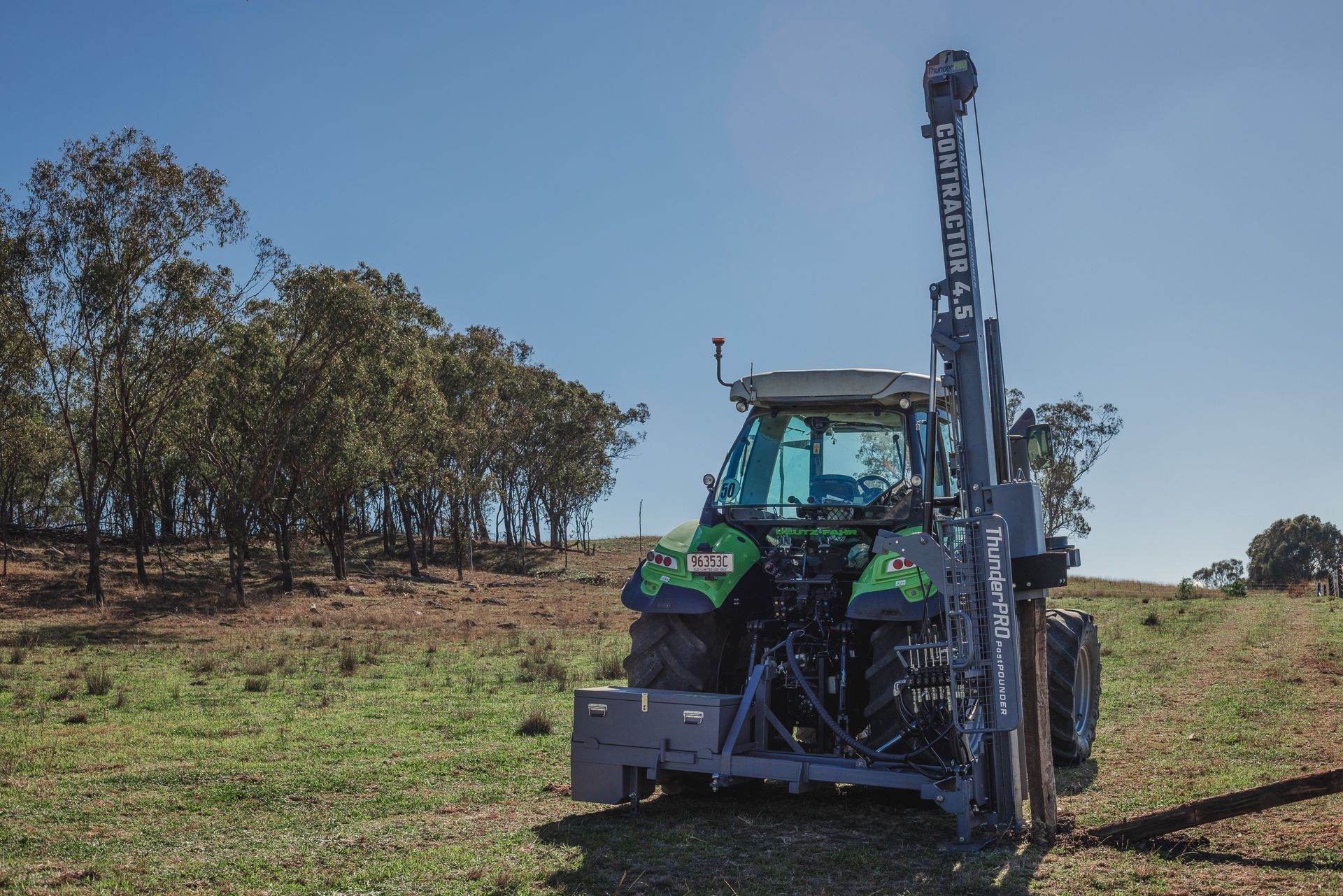 ThunderPro PostPounder, heavy duty post driver