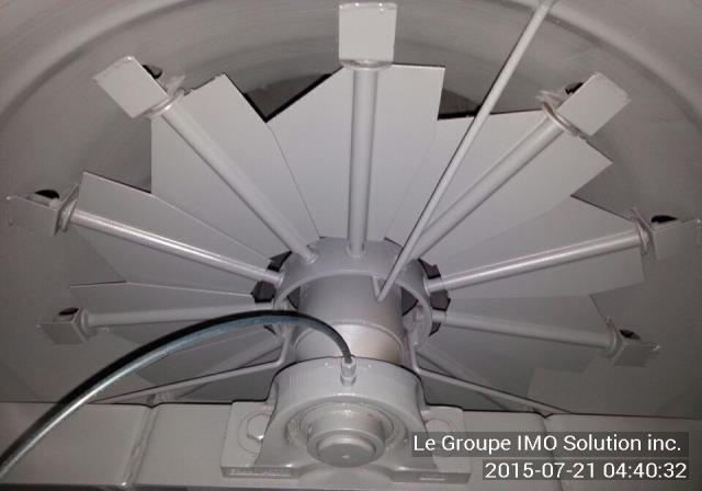 Une photo d'un ventilateur prise par le groupe imo solution inc.