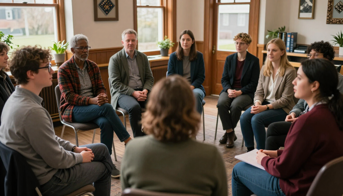 Advocacy meeting empowering neurodivergent voices