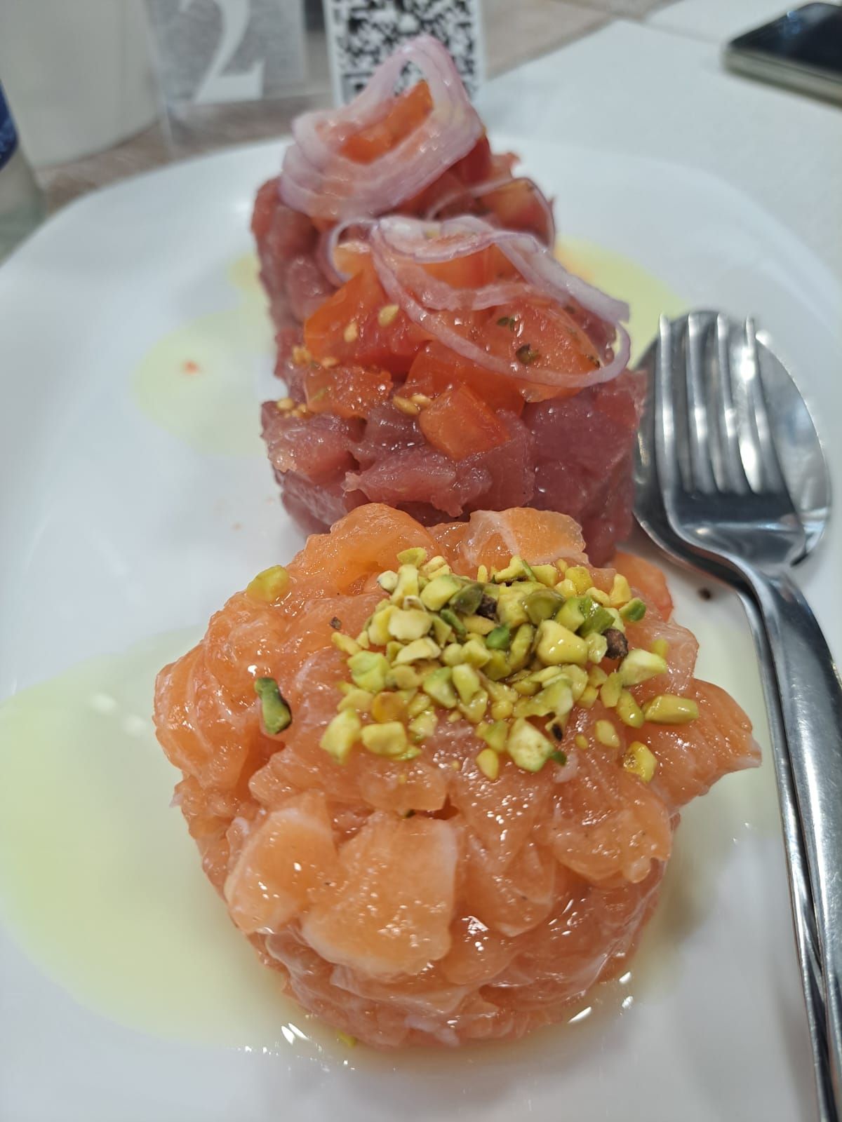 tartare di pesce