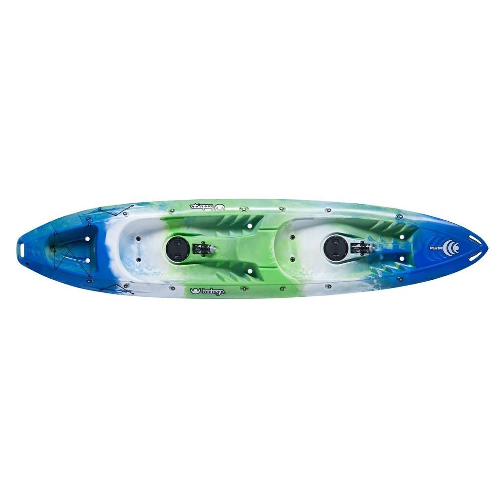 tootega pulse 120 tandem sit on kayak top view