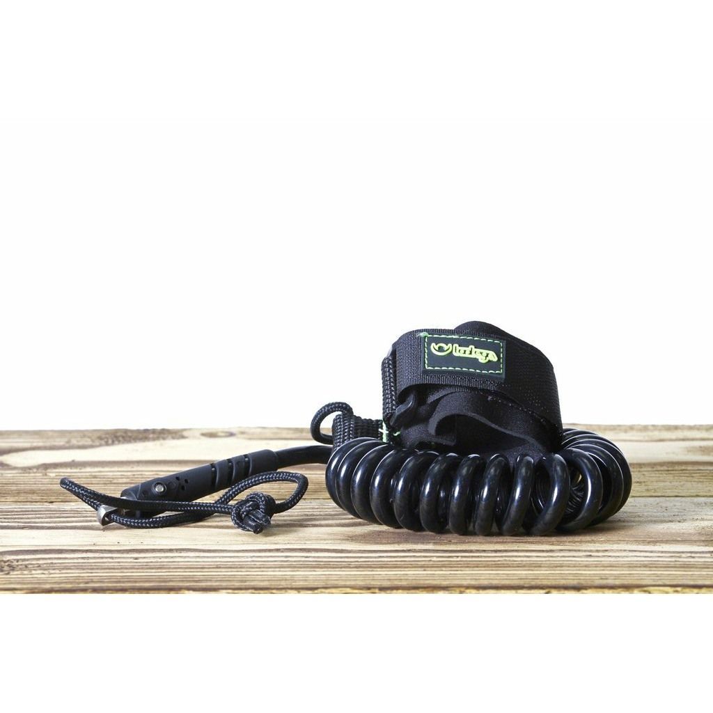 tootega coiled leash green