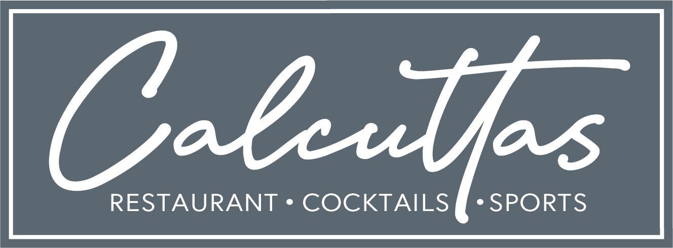 The logo for calcuttas restaurant , cocktails , and sports