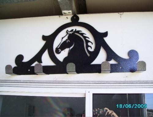 A picture of a horse on a wall was taken on 18/06/2009  — DJ Welding & Services in Currajong, QLD 