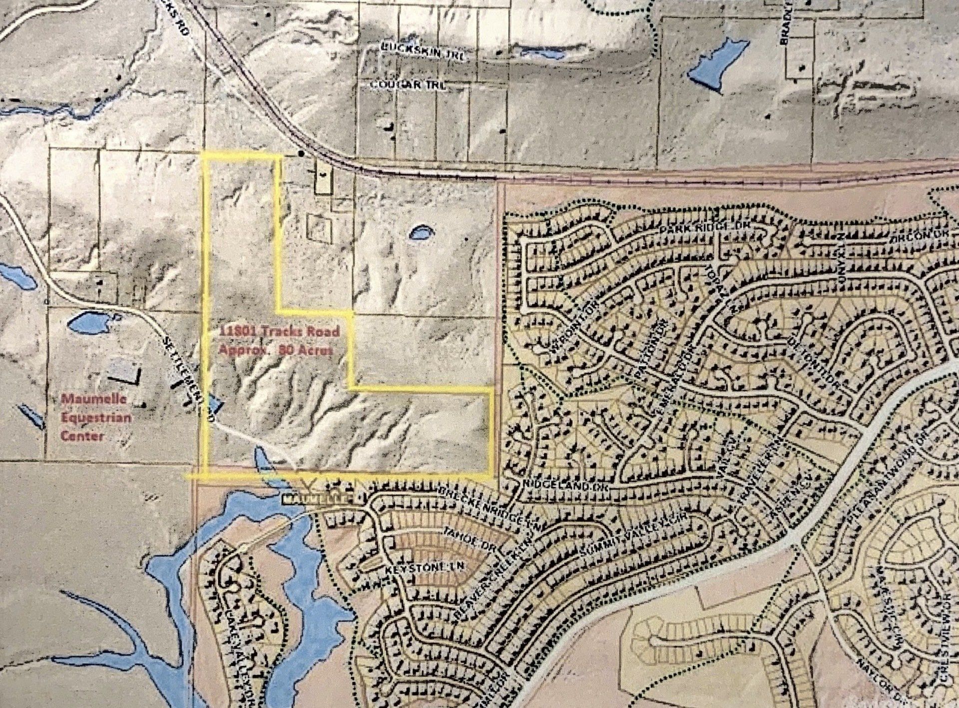 maumelle subdivision zone - pinnacle heights view 2