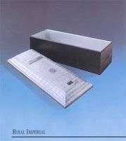 grey toned burial vault