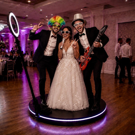 360photo booth hire for weddings in Cork