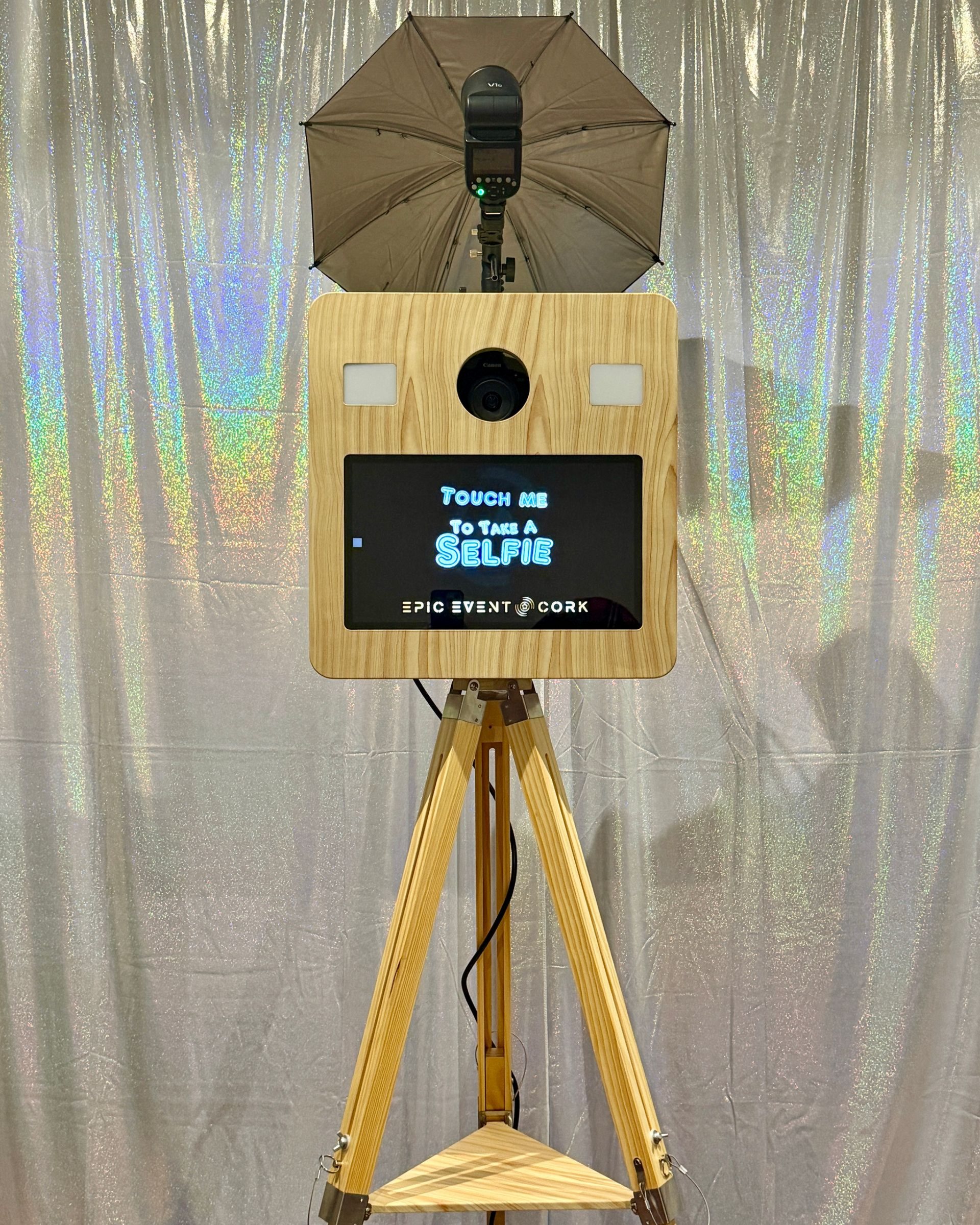 Retro wedding photo booth hire Cork