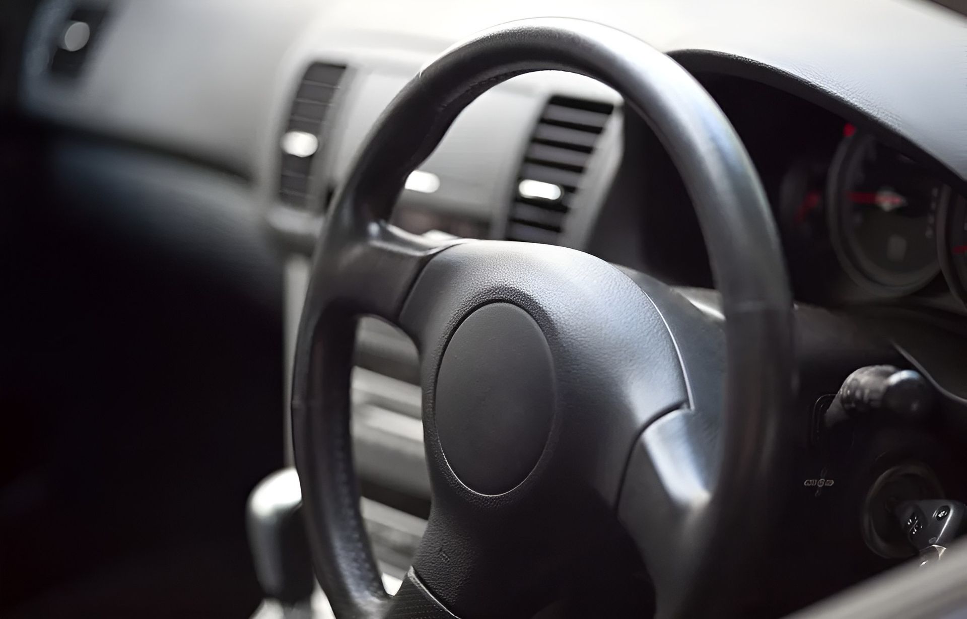 A Close Up of a Steering Wheel in a Car — Casino Driving School In Lismore, NSW