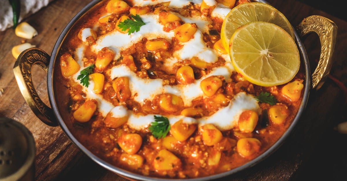 Chicken curry and yogurt