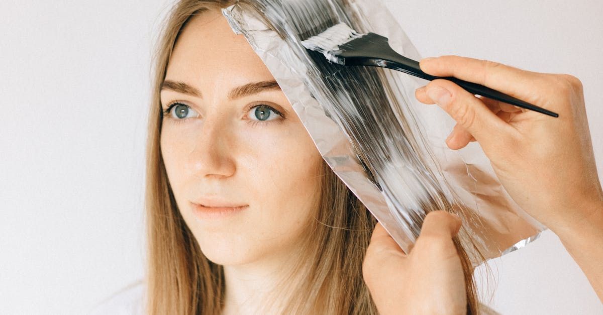 Lady having highlights 