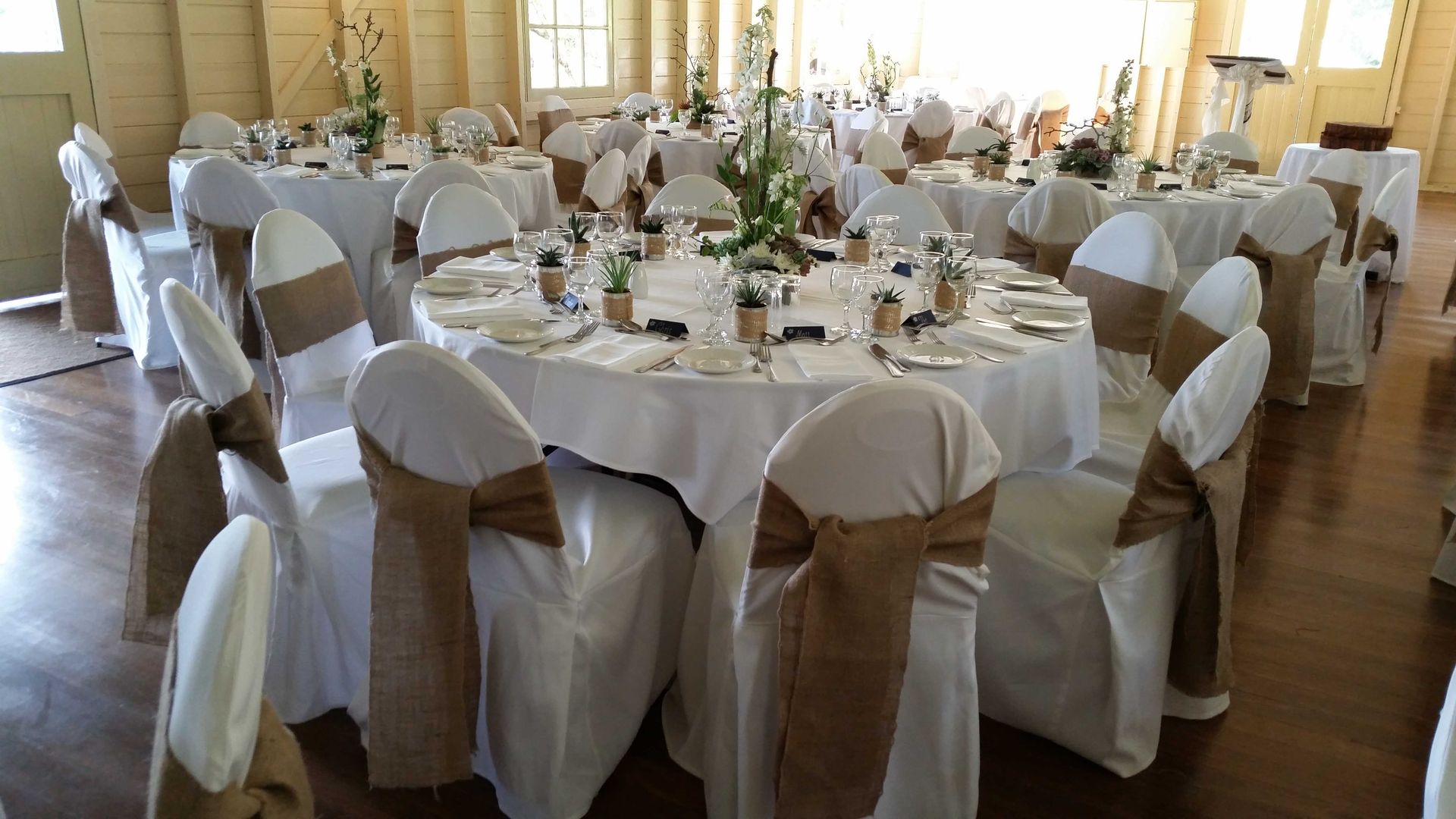 Event Decor Sydney, NSW Affordable Chair Covers & Candelabras