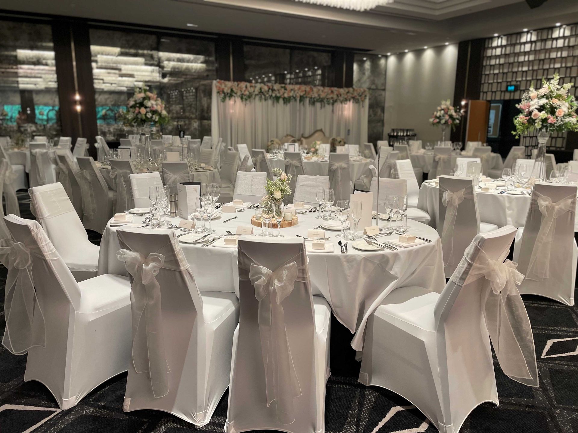Event Decor Sydney, NSW Affordable Chair Covers & Candelabras