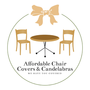 Affordable Chair Covers And Candelabras Affordable Chair Covers And Candelabras