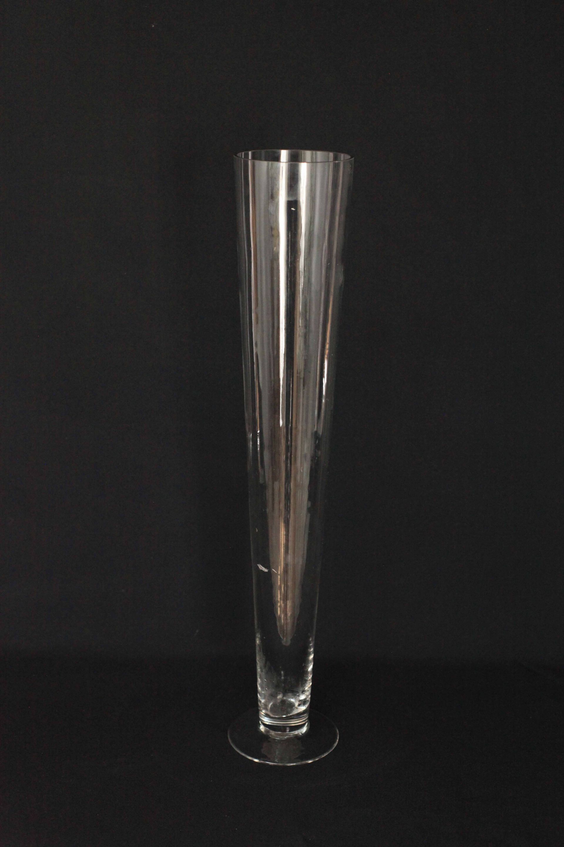 Glass Cone Vase — Pialba, QLD — Wide Bay Crane Hire
